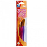 Color & Co - Fun Brush - Glitter Pink 4 Pack