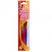 Color & Co - Fun Brush - Glitter Pink 4 Pack