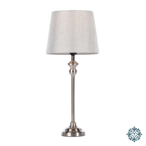 Dani mini buffet lamp silver/grey 53cm