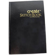 Create - Hard Back Sketchbook - A4 - 110gsm - Bound