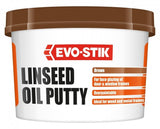 Evo-Stik Multi Purpose Linseed Oil Putty Brown 1Kg