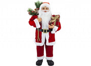 LUXURY STANDING RED SUIT  SANTA DECORATION