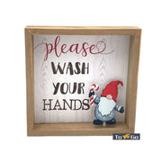 Christmas Wash Your Hands Sign