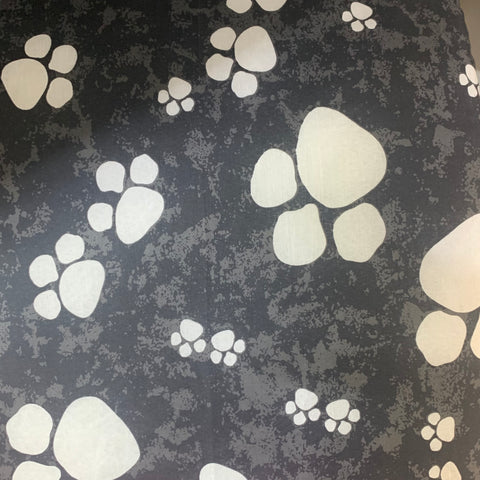 Dog Bed Large Paw Print