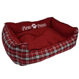 Republic of Pet Tartan Laze Red Dog Bed