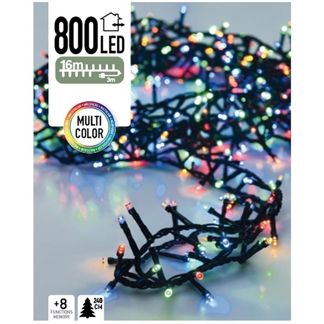 Micro-cluster 800 Led 16M Christmas light Multi Color