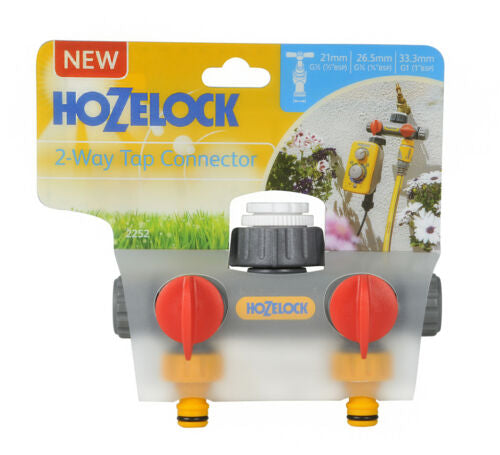 Hozelock 2 Way Tap Connector
