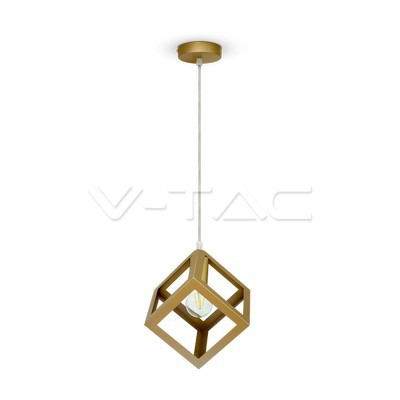 Geometric Pendant Light Matt Square