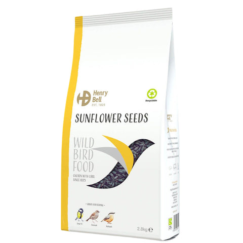 Henry Bell Black Sunflower Seeds 2.8Kg