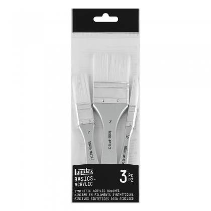 Liquitex Basics Brush Set - 3 Synthetic