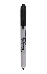 Sharpie Permanent Marker, Fine Point Retractable pack of 2