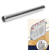 Exitex Radiator Heat Reflector Back Foil 5 M Long Heat Energy Saving Film Adhesive Pads