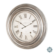 Dublin clockworks clock 66cm pewter