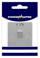 POWERMASTER 20 AMP DOUBLE POLE SWITCH WITH NEON