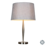 melanie table lamp silver 58cm