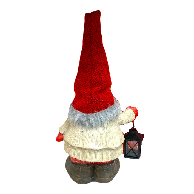 Christmas Gnome With Lantern