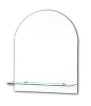 Tema Shelved Mirror Arch Top 50x40