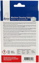 4YourHome Dishwasher & Washing Machine 3 IN 1 Action Cleaning Tablets - Pack of 6