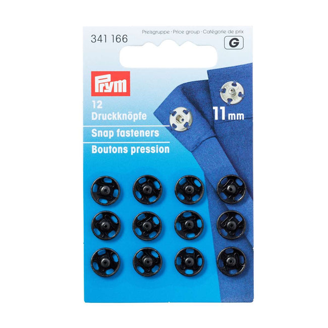 Snap fasteners, 11mm