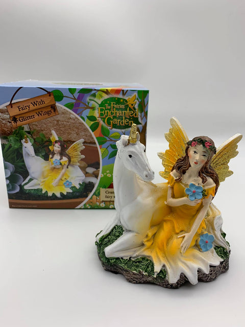 Fairies Enchanted Garden Fairy & Unicorn - Daisy