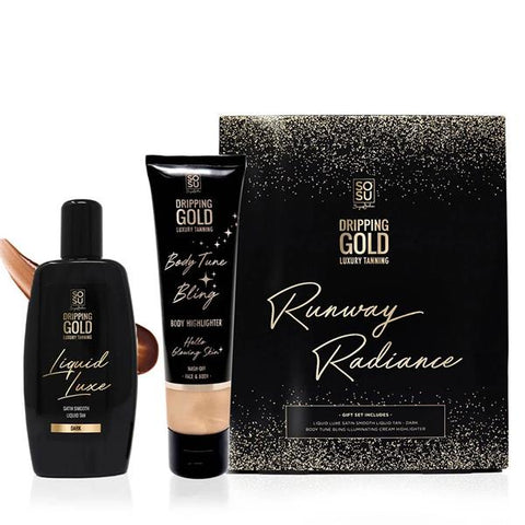 SOSU by Suzanne Jackson DRIPPING GOLD RUNWAY RADIANCE