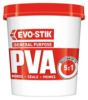 Evo-Stik Resin 'W' 5 Minute Polyurethane Waterproof Wood Adhesive D4 Clear  500ml, Glues & Adhesives