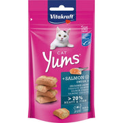 VITAKRAFT YUMS salmon flavour cat snacks bag 40 g