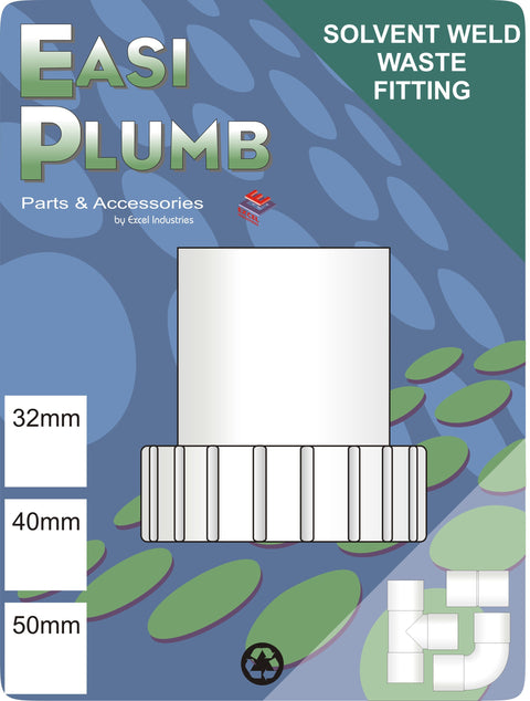 Easi Plumb 1 1/2" x 40mm Female Threaded Adaptor
