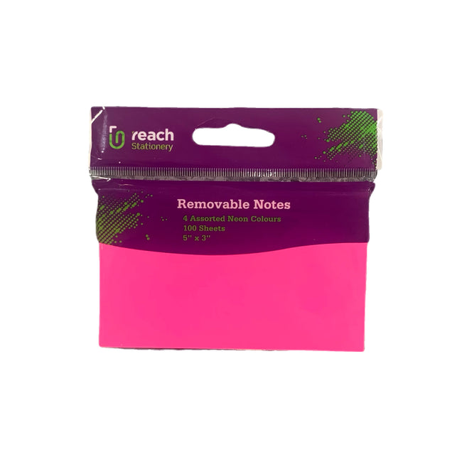 Reach removable notes post it 100pg