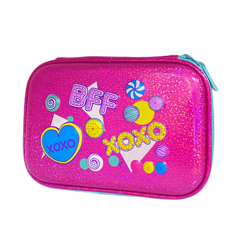 Multifunction Pencil Pouch BFF Pink