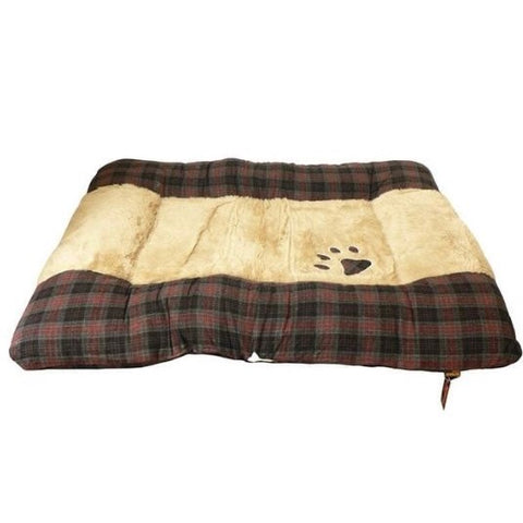 Republic of Pets Molby Grey Tartan Padded Cushion