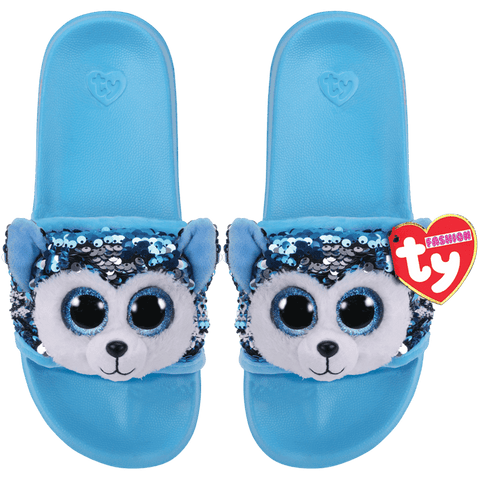 Slush REVERSIBLE SEQUIN HUSKY SLIDES