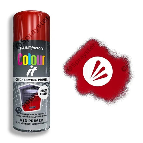 Colour It Red Primer Spray Paint Matt 400ml