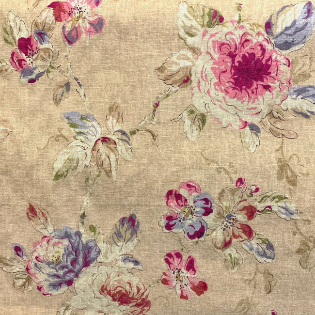 Peony Floral Fabric