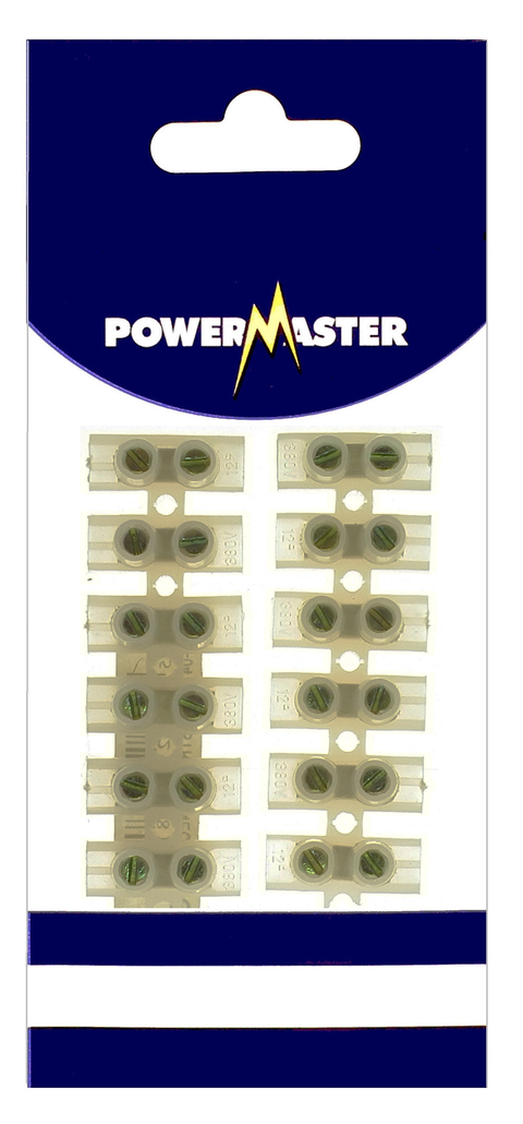 POWERMASTER 15 AMP PVC STRIP CONNECTORS