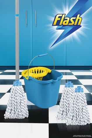 FLASH Duo Mop with Extending Handle