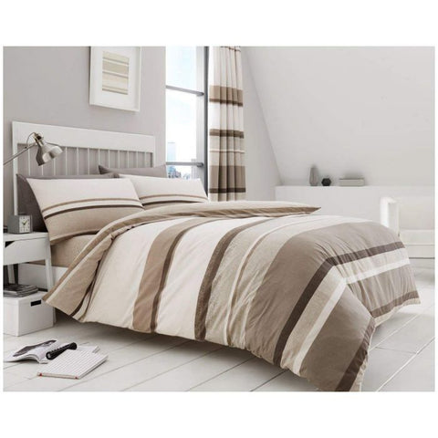 Gaveno Cavailia Hudson Double Duvet Cover Set Natural