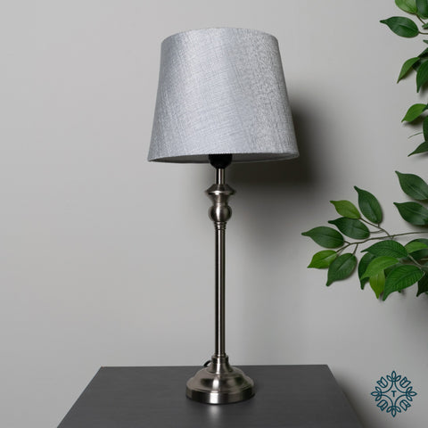 Dani mini buffet lamp silver/grey 53cm