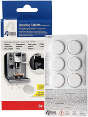 Qualtex 6 Cleaning Tablets for Bosch Neff Siemens Coffee Brewer Systems