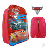 Juniors Disney Cars 3 Small Backpack Featuring Lightning McQueen and Jackson Storm