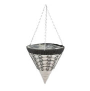 Emie Shan All Weather Hanging Basket Cone 12"