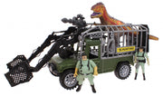 Free and Easy play set dinosaur hunters with car and dinosaur 38 cm