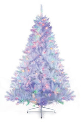 Premier 2.4m 8ft Pre-lit White Spruce Christmas Tree