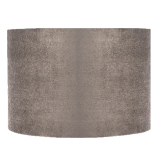 Grey/Silver Round Lamp Shade