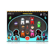 Among Us Crewmates Deluxe 8-Pack Mini Figures Set Version 2