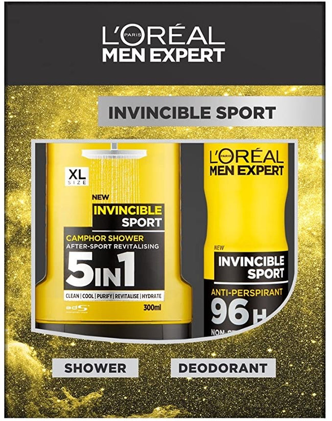 L'Oreal Men Expert Invincible Sport 2-Piece Gift Sets