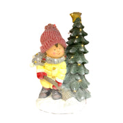 Winter Child and Xmas Tree LED