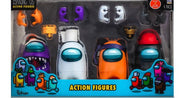 Among Us Action 11.5cm Figures - 4 Pack & Accessories