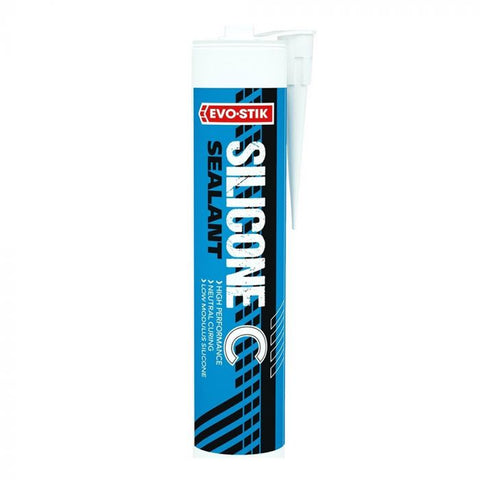Evo-Stik Silicone Sealant C White 310ml