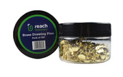 Reach DRAWING PINS BRASS TUB 350PK